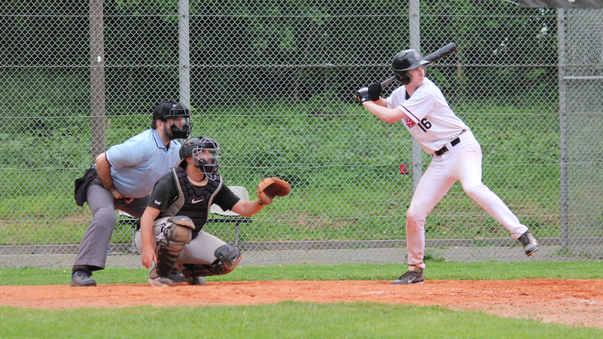 Paul Wenzel am Schlagmal